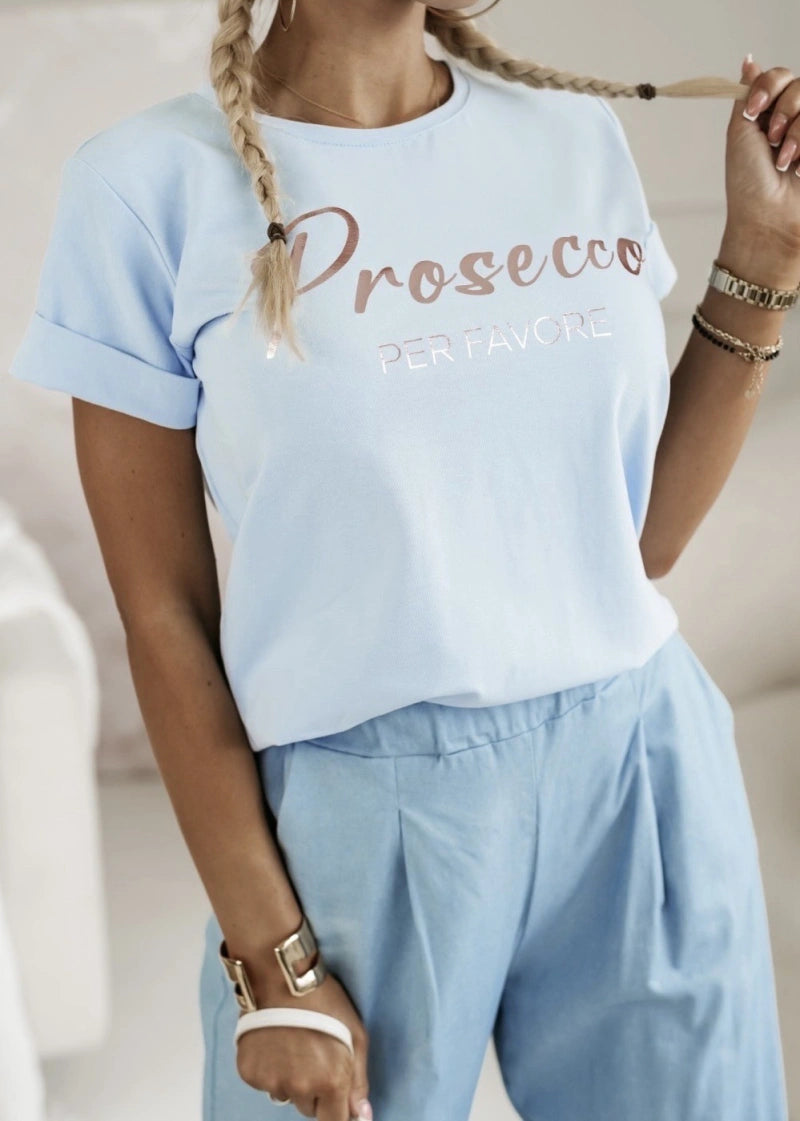 Statement T-Shirt - Proessco Per Favore